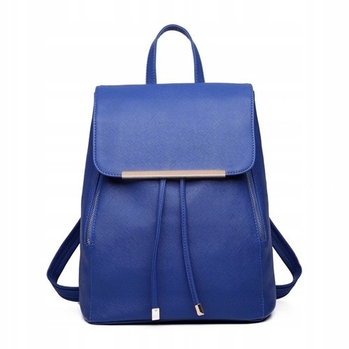 Chabrový Kobaltový Batoh Elegantní s klopou Aurora
