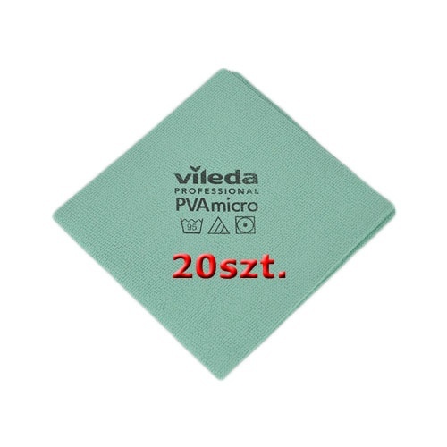 Levně Vileda Sada Utěrka Pva Micro Zelená 20 Ks Vileda Professional