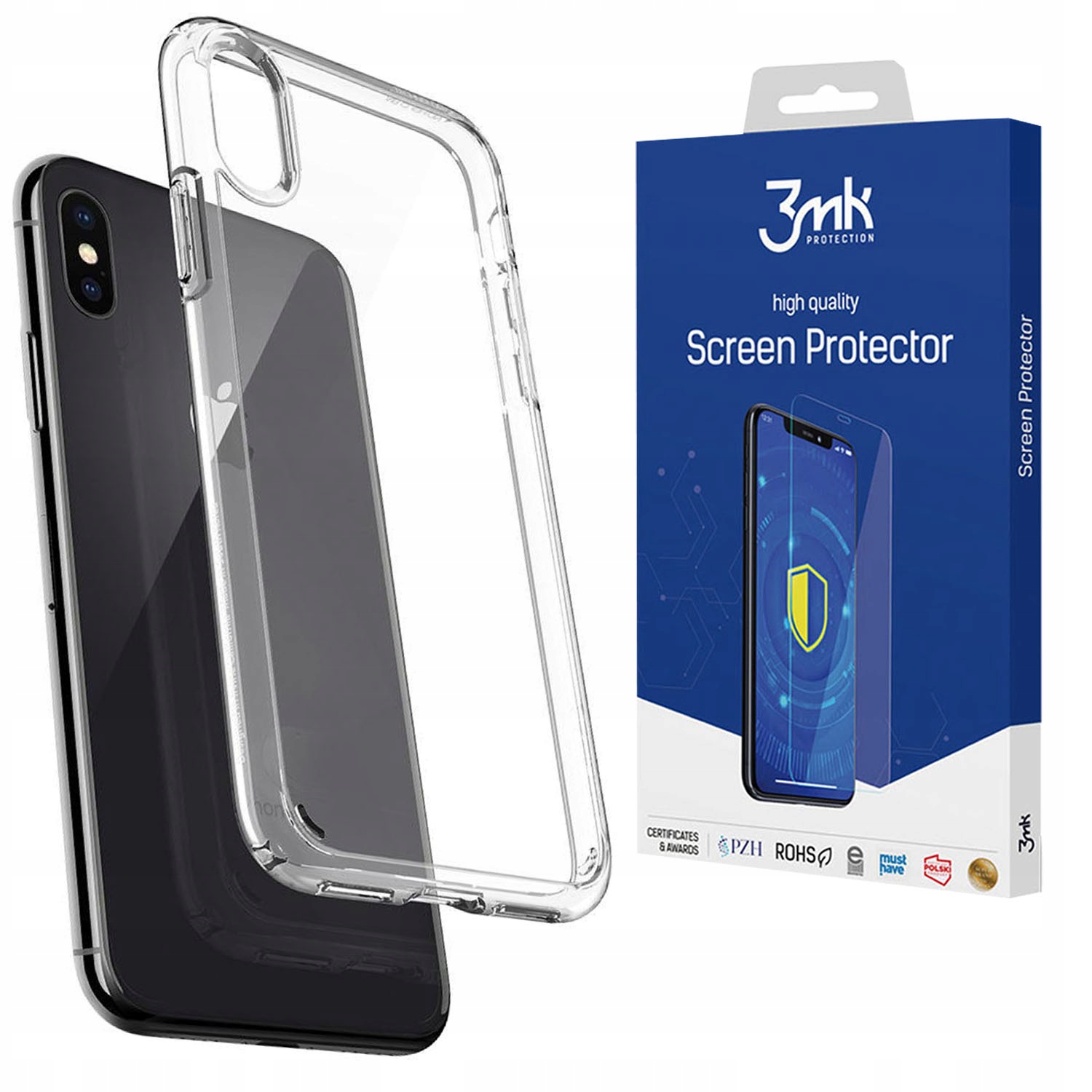 

P Etui Clear Huawei P30 Pro +folia 3MK!