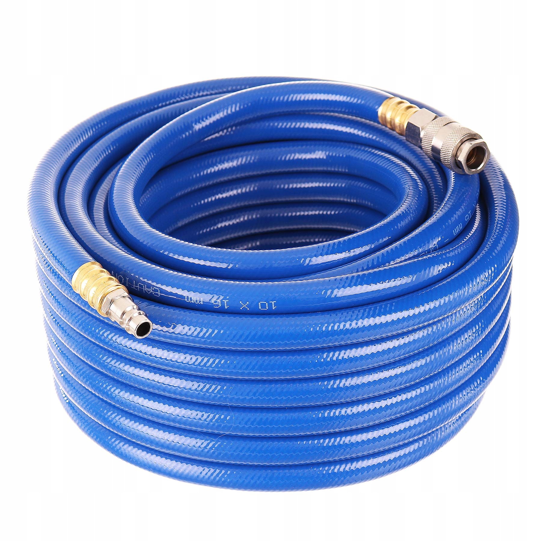 Wąż Pneumat. PVC20 z szybkozł. 20m 10x16mm niebieski