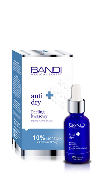 

Bandi Anti Dry Peeling kwasowy silnie nawilżający