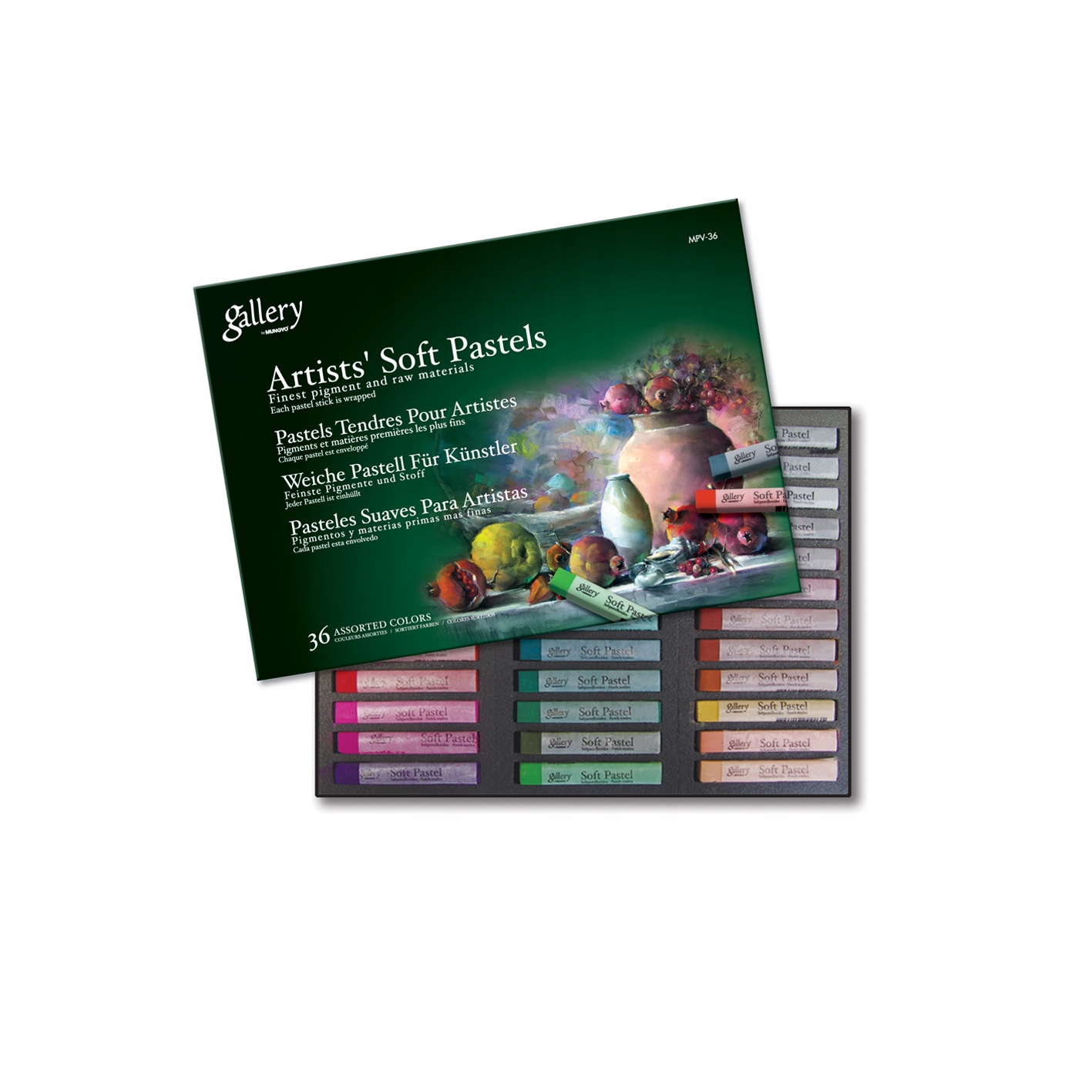 Suché pastely Mungyo 36 barev MPV-36