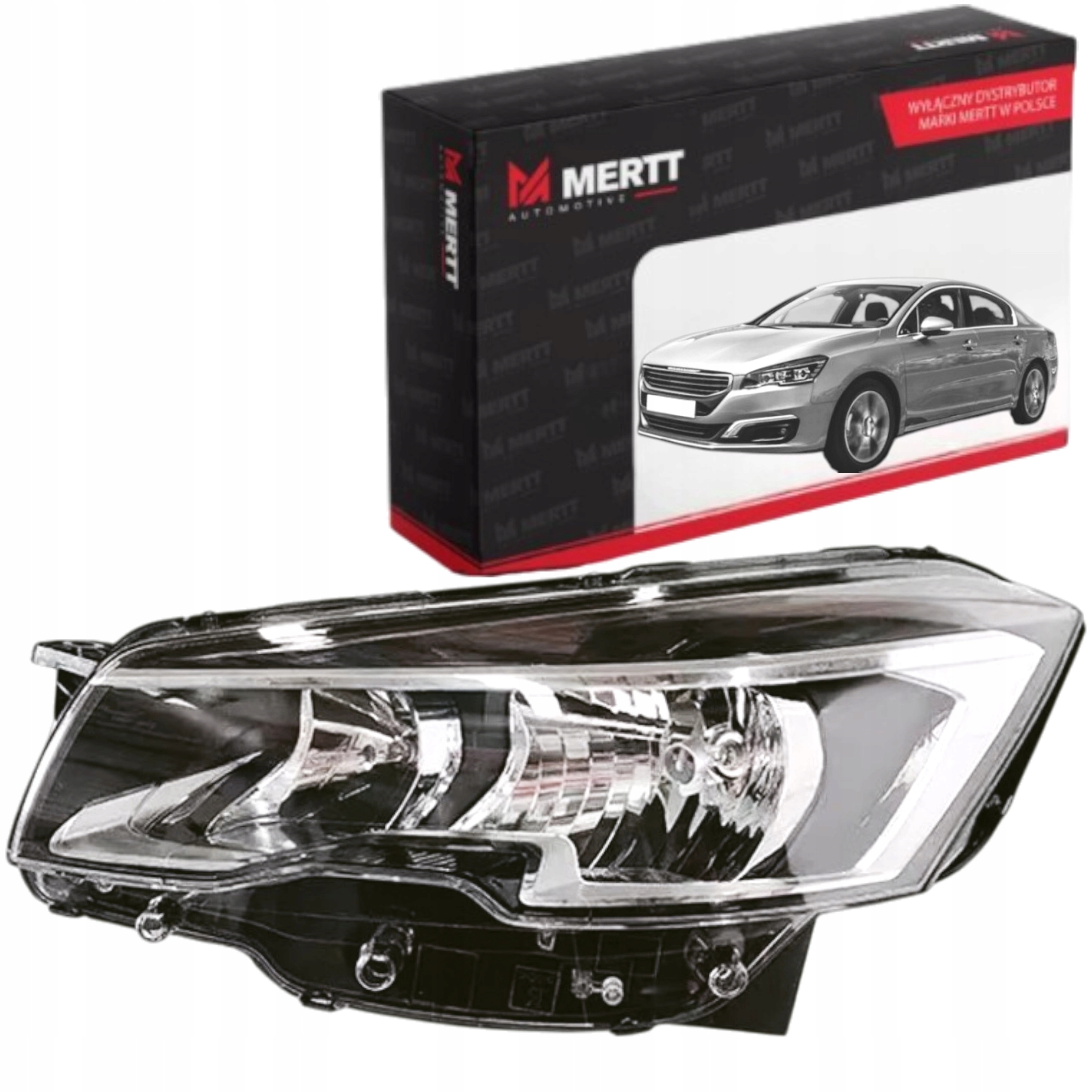 Lampa Světlomet Přední Levá Peugeot 508 I 2014-2019 9807241280 9809087180