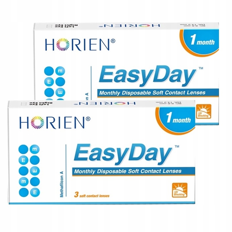 

Soczewki kontaktowe Horien Easy Day - 6 szt.