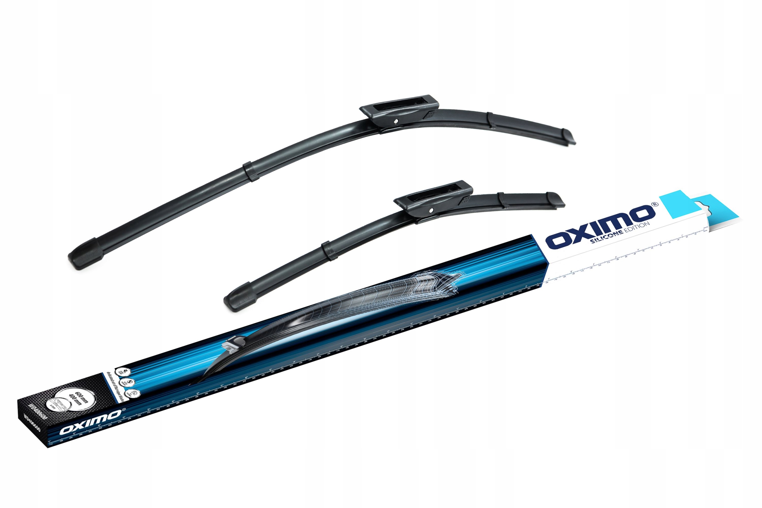 Komplet Płaskich Wycieraczek Oximo Clio Megane III