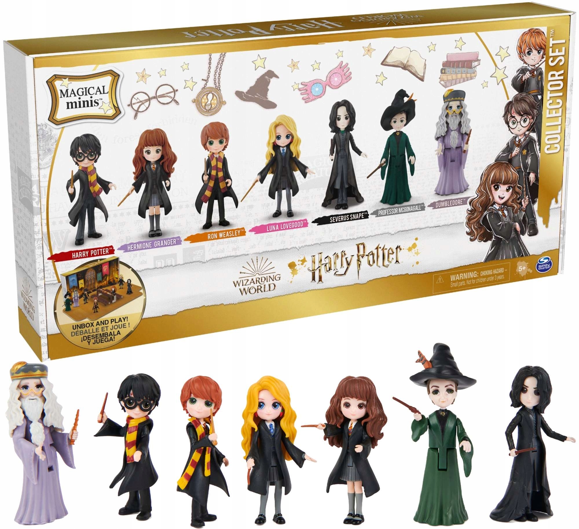 

Harry Potter Zestaw 7 Figurek Hermiona Dumbledore