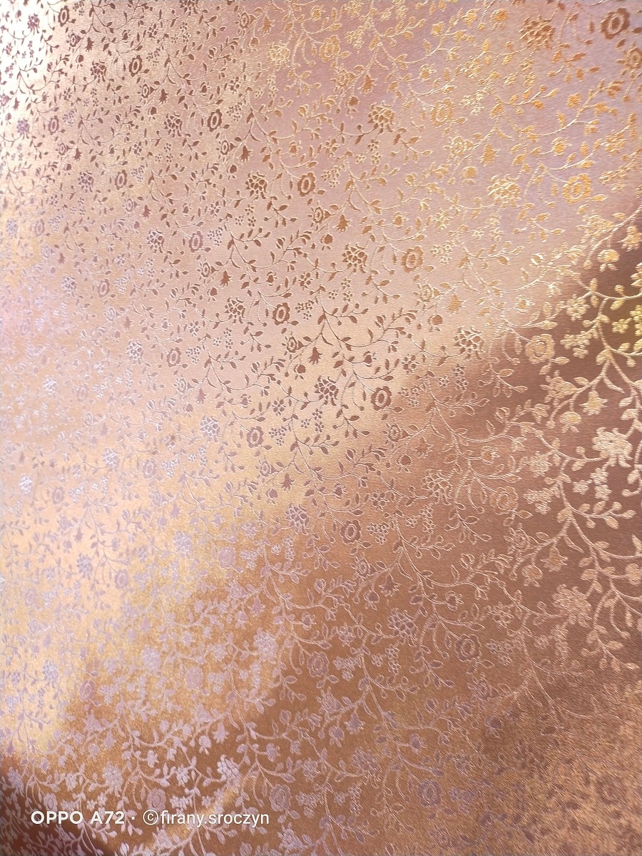 Cerata METALIZOWANA 3D na metry OBRUS 140 Różowa EAN (GTIN) 6933740165934