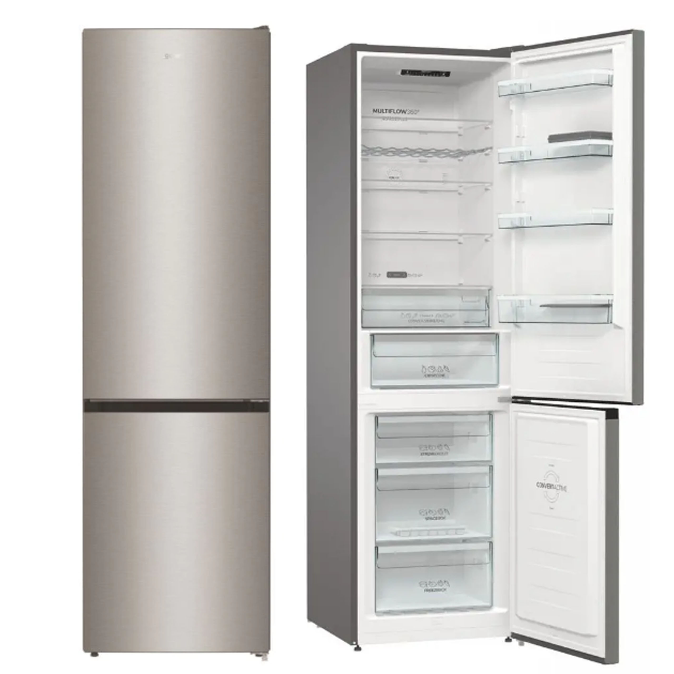 Dvoudveřová chladnička Gorenje NRC620CSXL4