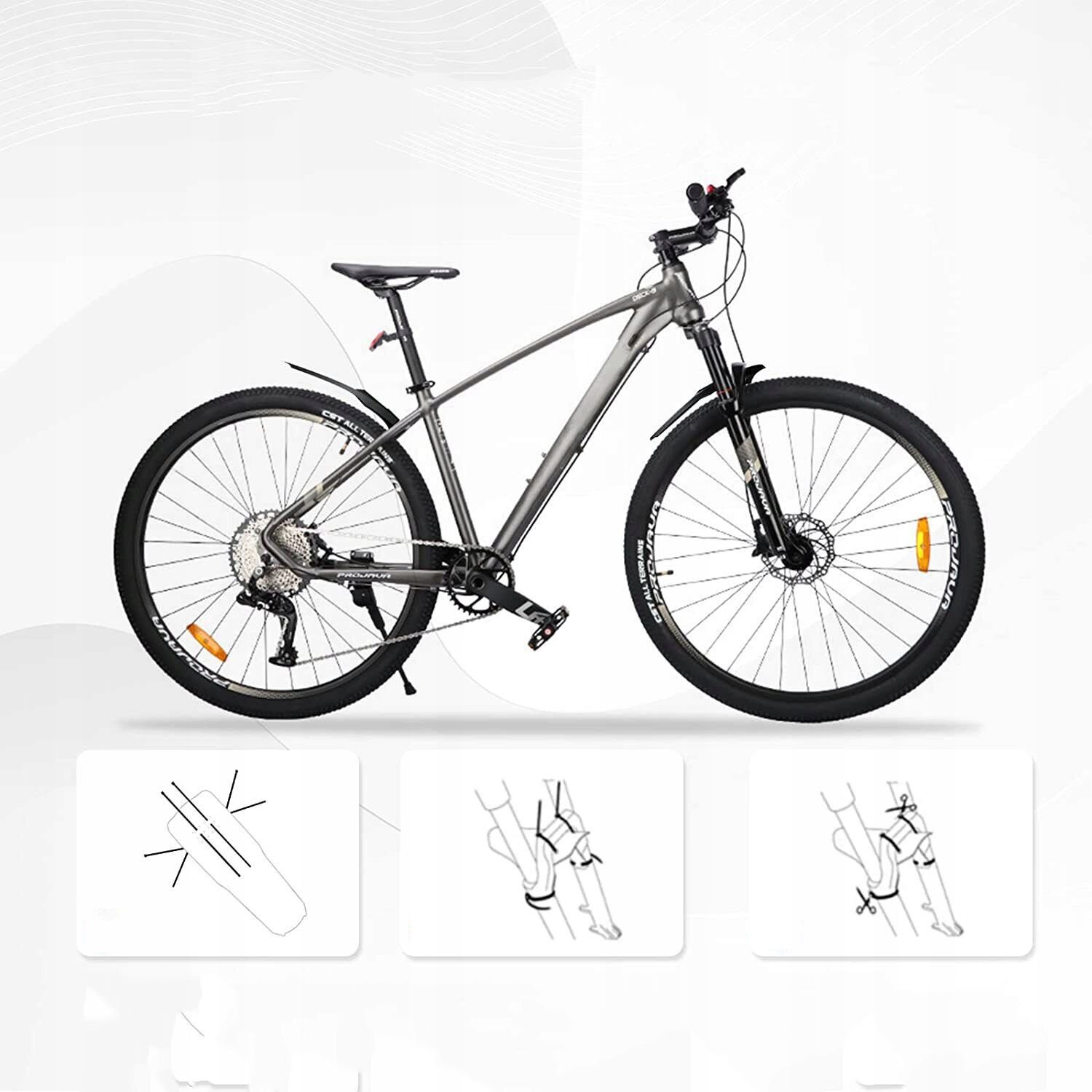 BŁOTNIKÓW ROWEROWYCH,UNIWERSALNY BŁOTNIK DO ROWERU Marka Inna marka