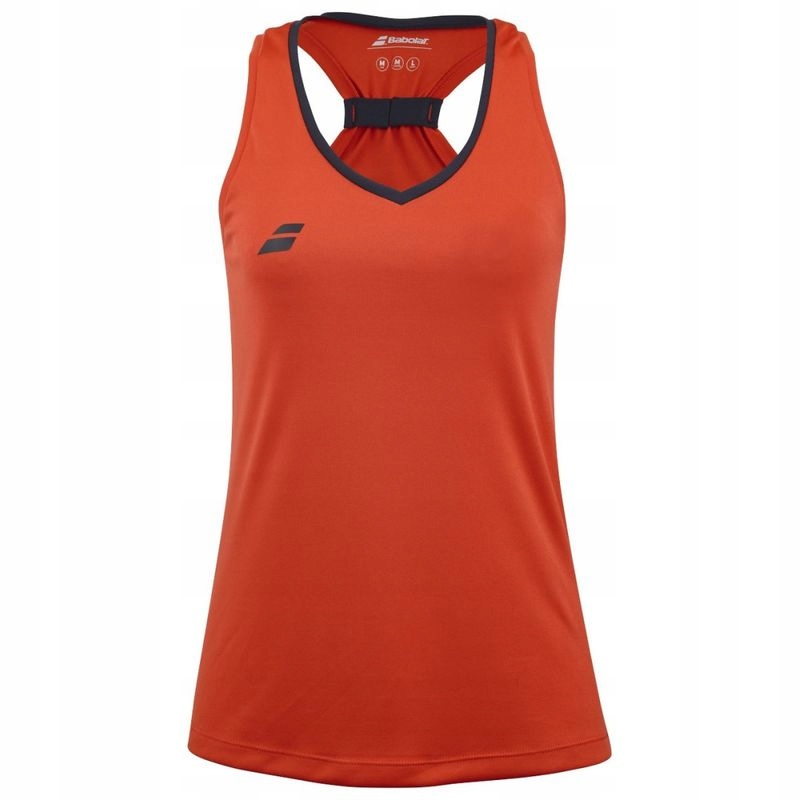 Tričko Babolat Play Tank Top Women Fiesta Red S