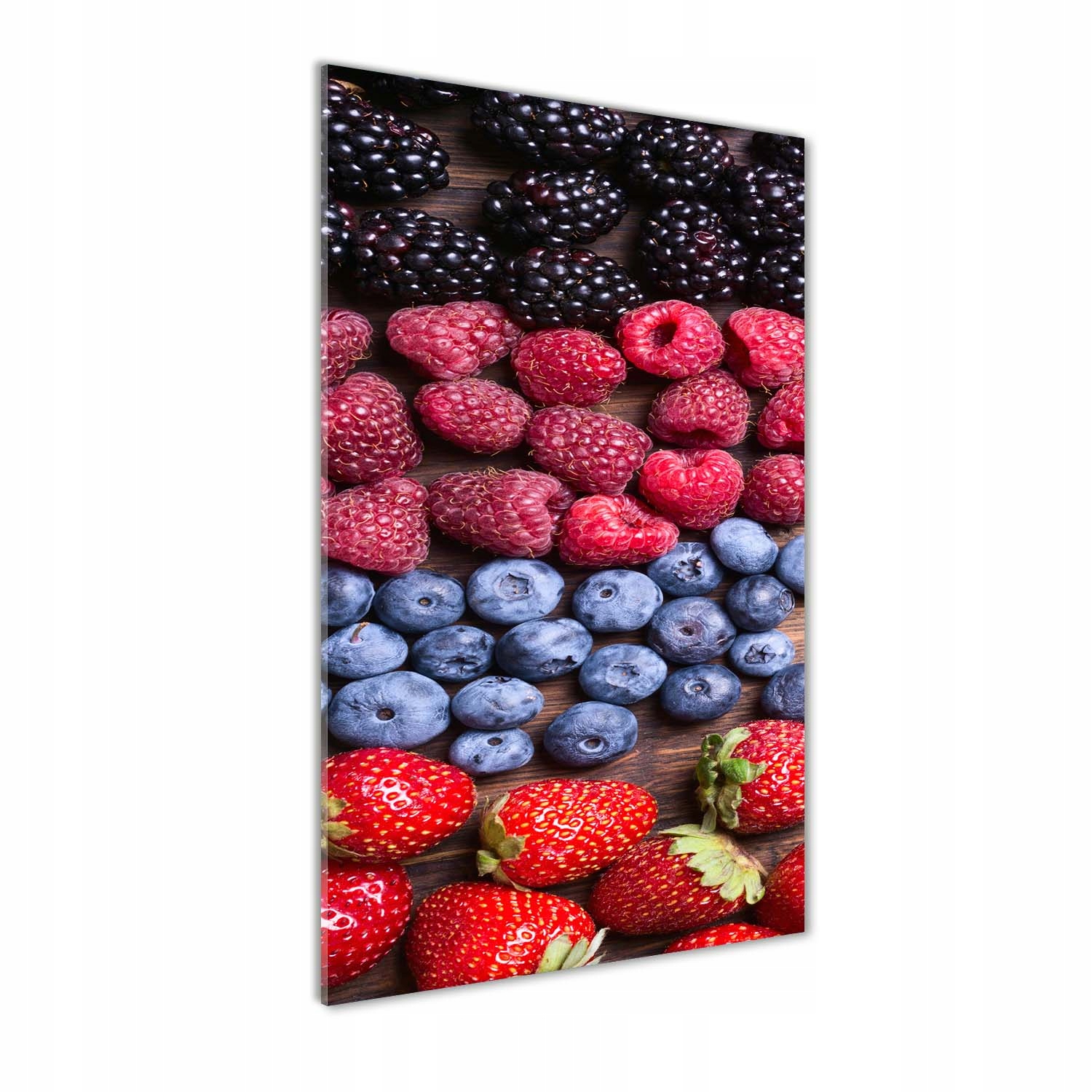 

Nowoczesny fotoobraz akrylowy Owoce leśne 70x140cm