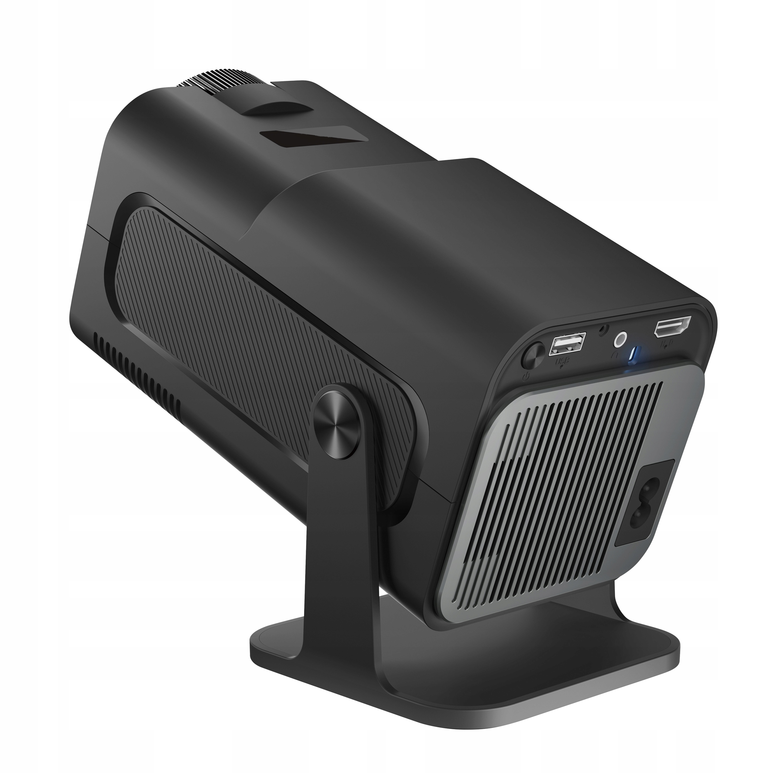 PROJEKTOR RZUTNIK 4K ANDROID LED WIFI MINI PRZENOŚNY FULL HD HY320 PREZENT Marka bez marki