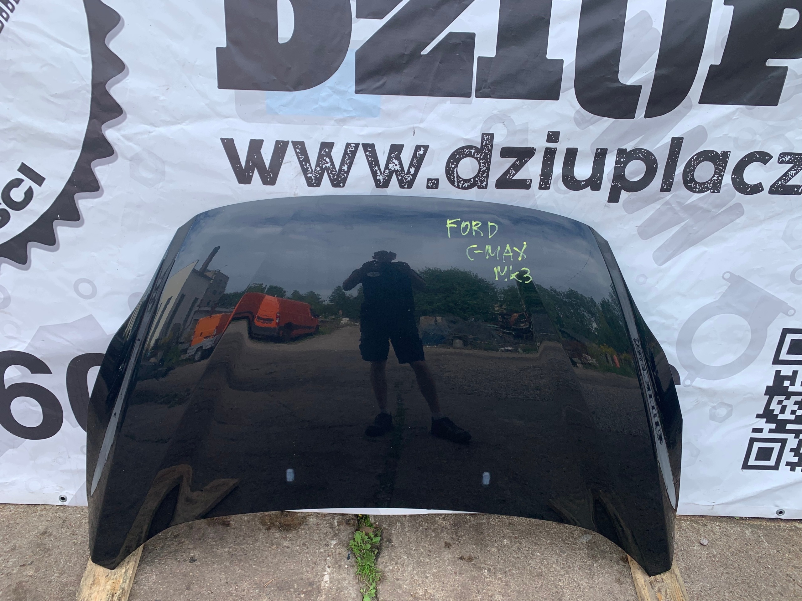 bonnet front front FORD C-MAX MK2 (10-15) fa bd dxa black