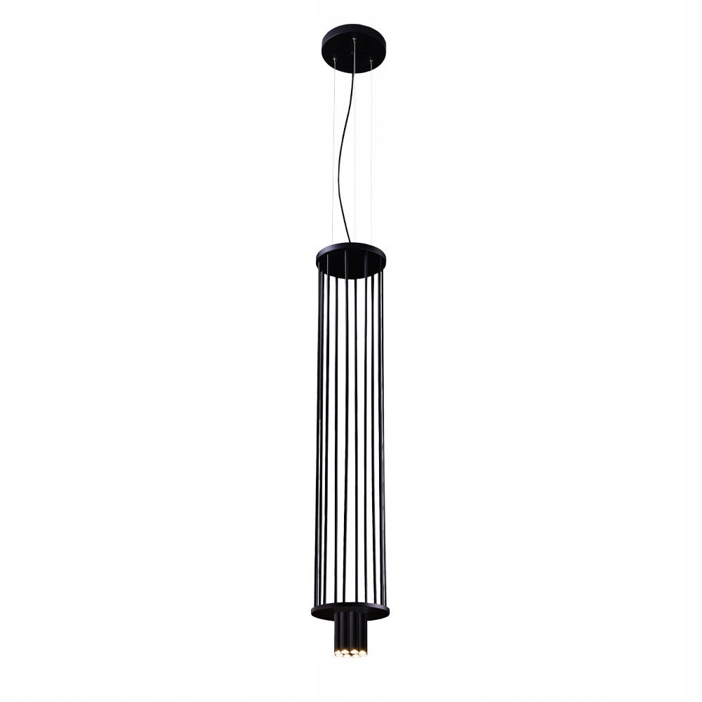 Lampa wisząca czarna nowoczesna Ihi 8xG9 2.5W regulowana Dohar