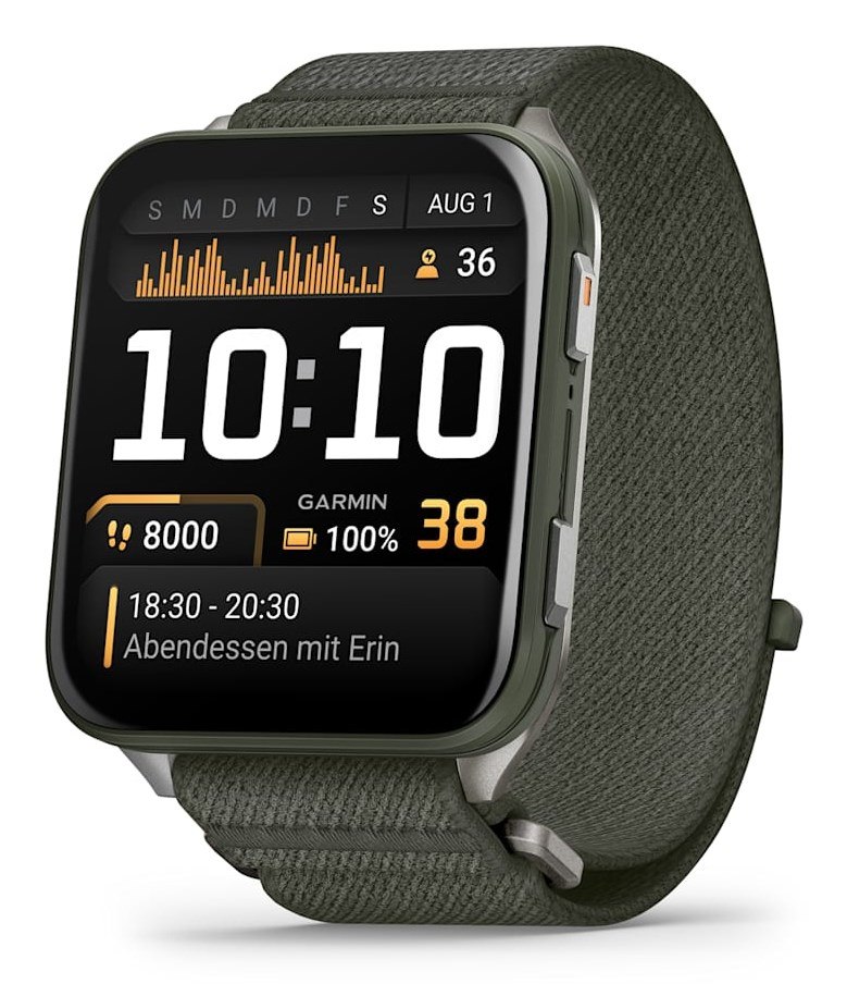Športové hodinky Garmin Venu X1 Amoled 46 mm Moss