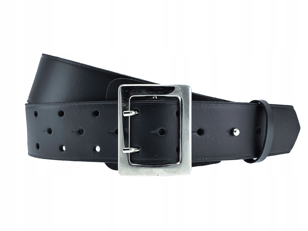 WYTRZYMAŁY PAS WOJSKOWY OFICERSKI SKÓRA NATURALNA