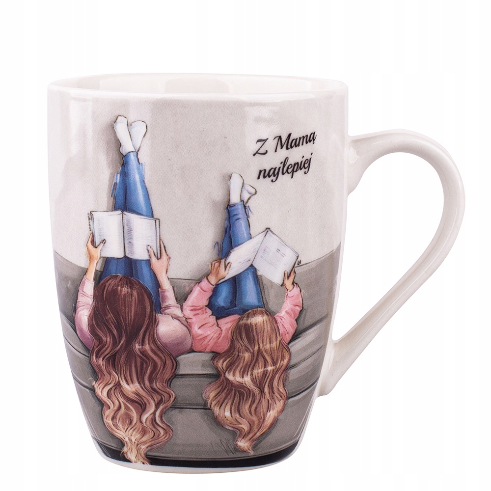 

Kubek Do Kawy Z Porcelany 300ml Z Mamą najlepiej
