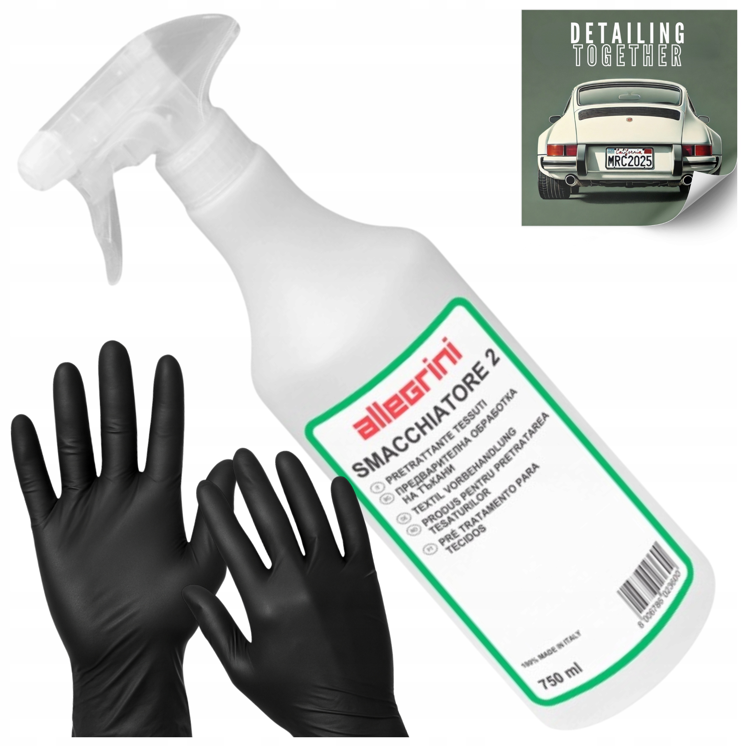 Profesionální odstraňovač skvrn na tkaniny Allegrini Smacciatore 2 750 ml