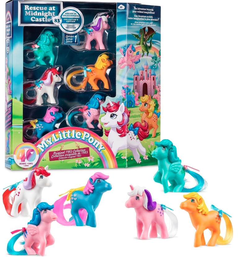 My Little Pony zestaw kolekcjonerskich figurek 6 klasycznych postaci