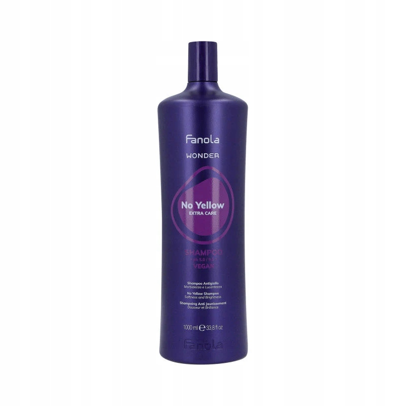 Fanola Wonder No Yellow Šampon neutralizující barvu pro blond vlasy 1000 ml