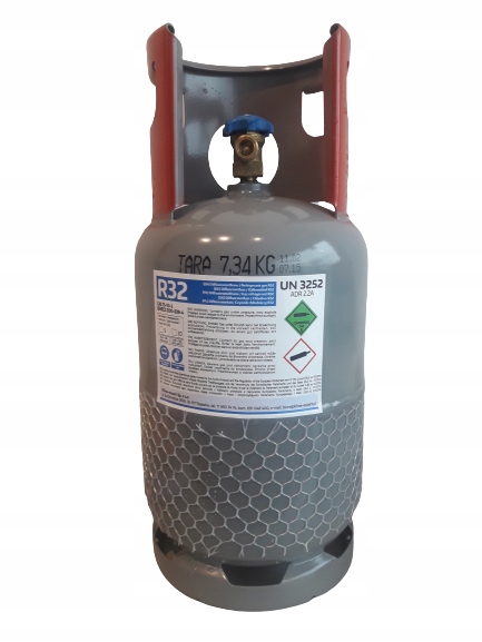 CZYNNIK CHLODNICZY R32 9KG LEGALNY GAZ BUTLA