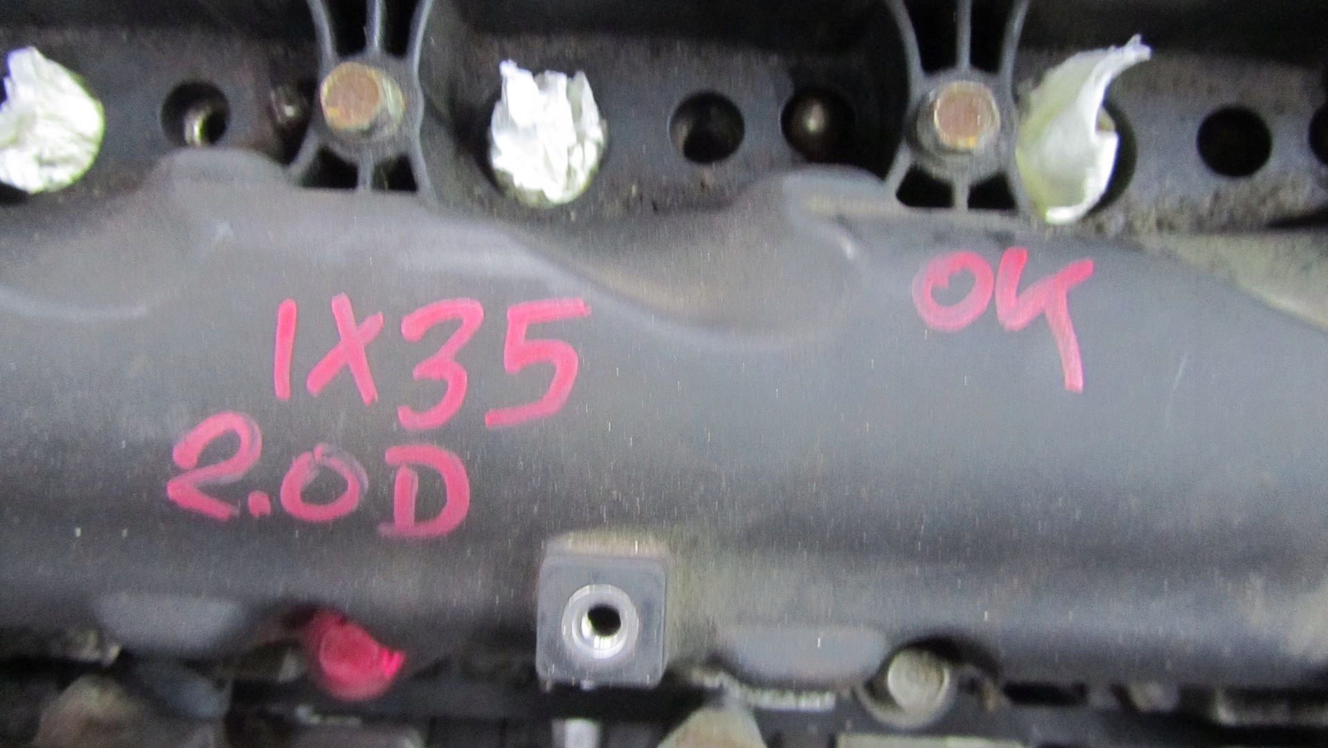 Hyundai IX35 2.0d двигатель без навесного механика D4HA 10-16