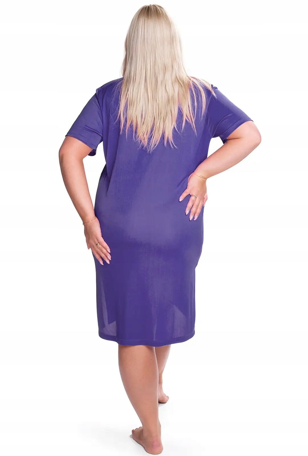 MEWA KLASYCZNA KOSZULA NOCNA SPORTI FIOLET 58 Cechy dodatkowe brak