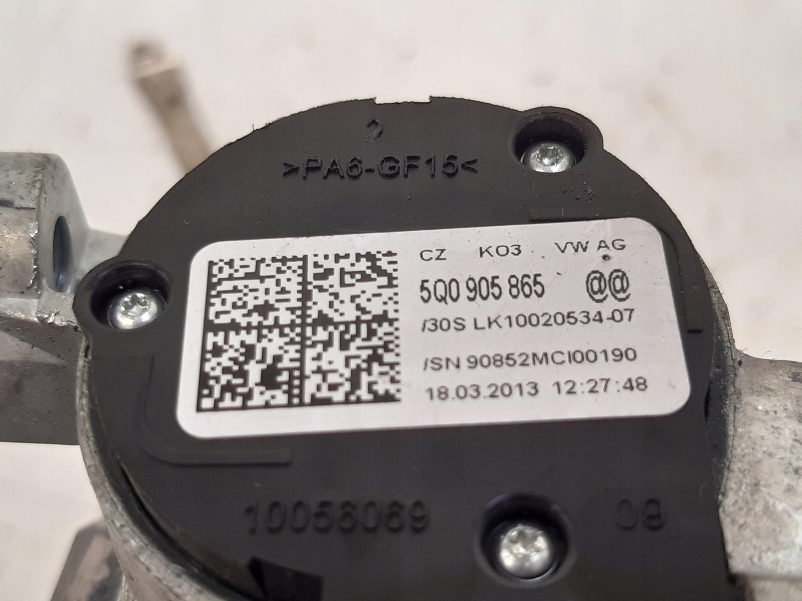 Allumage Insert 5Q0905865 VW Golf VII