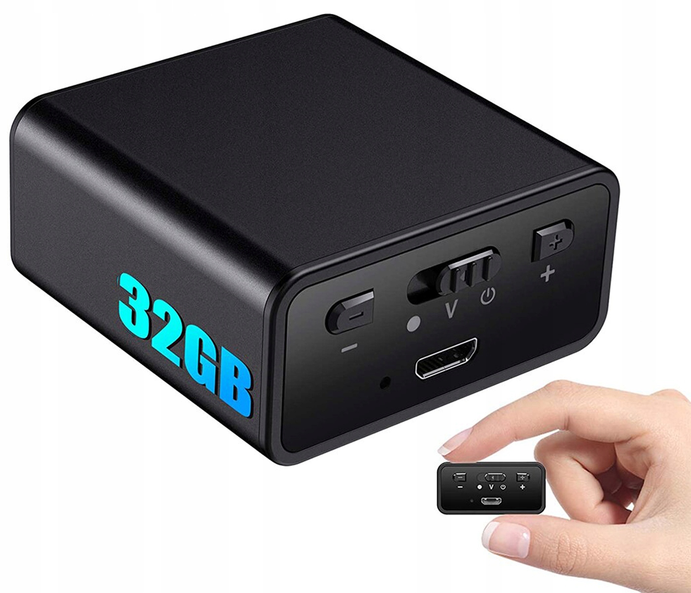 

Dyktafon Podsłuch Szpiegowski Usb Detekcja 32GB
