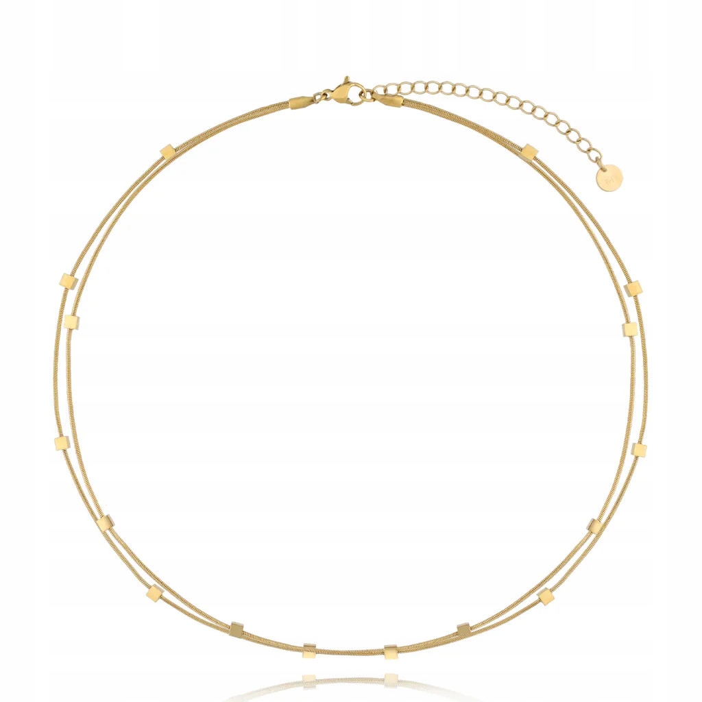 Náhrdelník By Dziubeka zlatý 46 cm