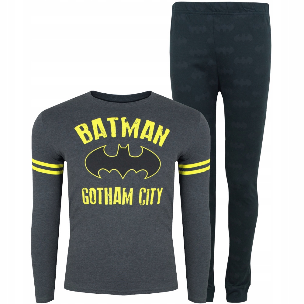 

Piżama Batman Gotham szara 140