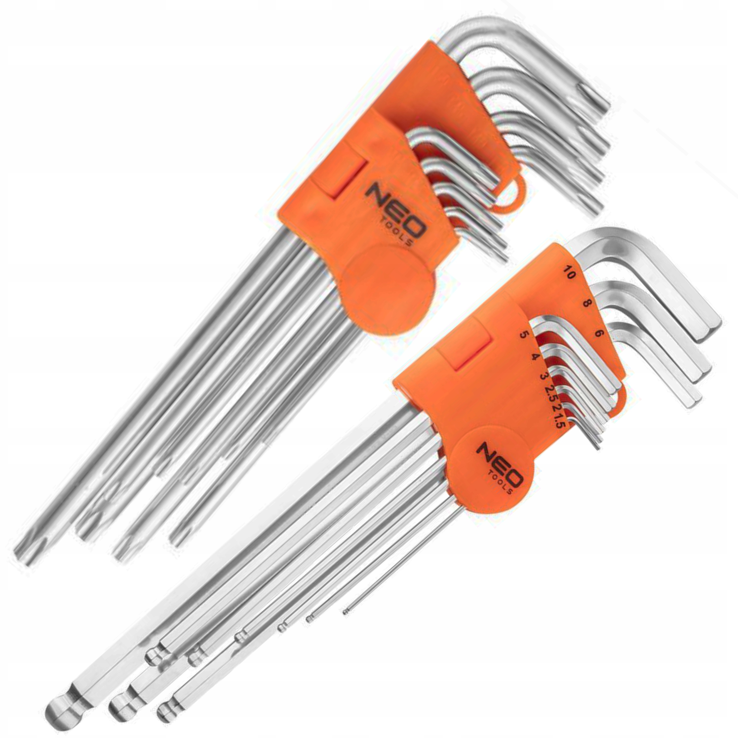 

Neo Klucze Sześciokątne Imbus Hex Torx 18el Długie