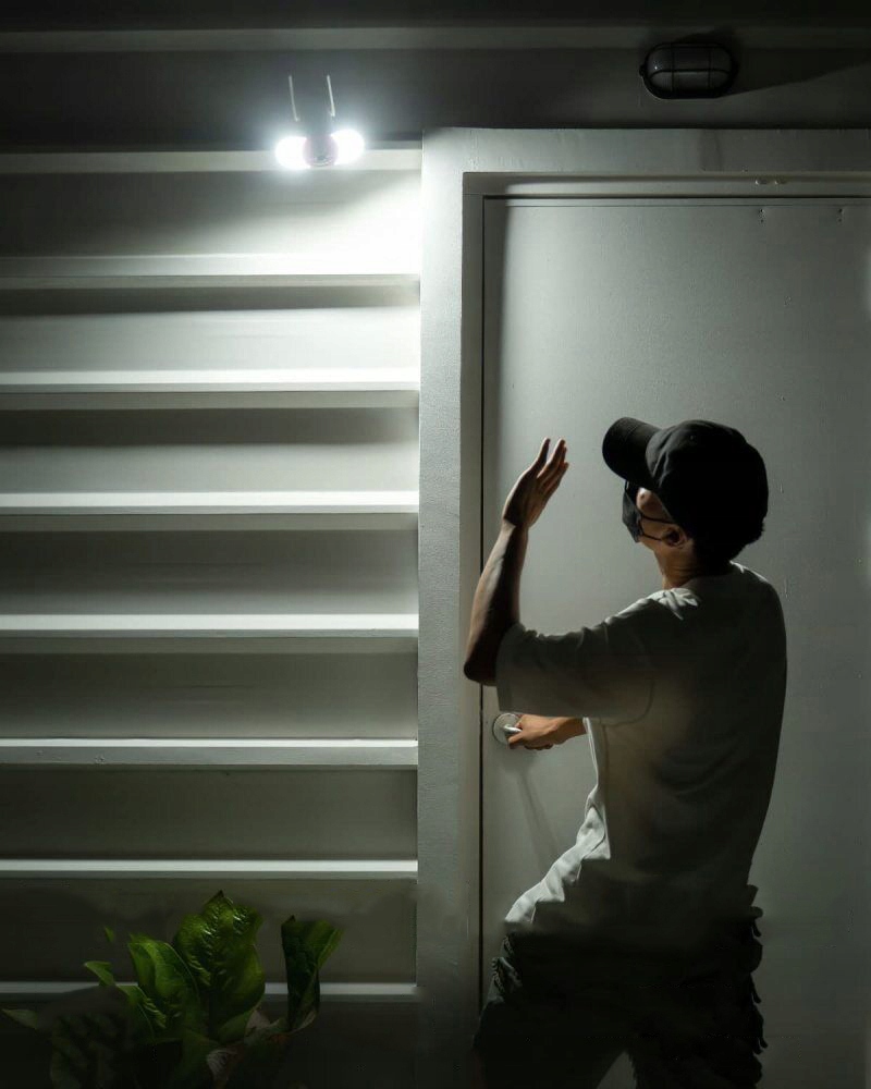 KAMERA IP SMART SOLARNA ZEWNĘTRZNA WIFI 3MPX BEZPRZEWODOWA 13500mAh Model ieGeek ZS-GX5S 2K KAMERA IP