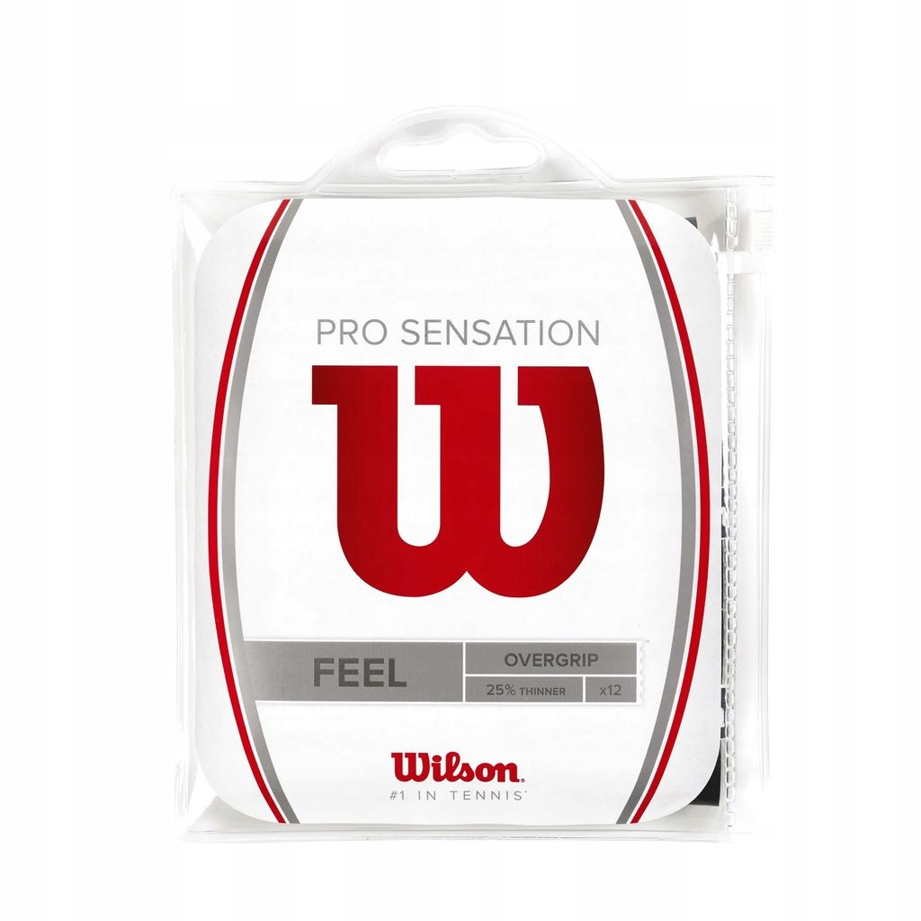 Vrchní omotávky Wilson Pro Sensation Overgrip Černé 0,40 MM 12 ks