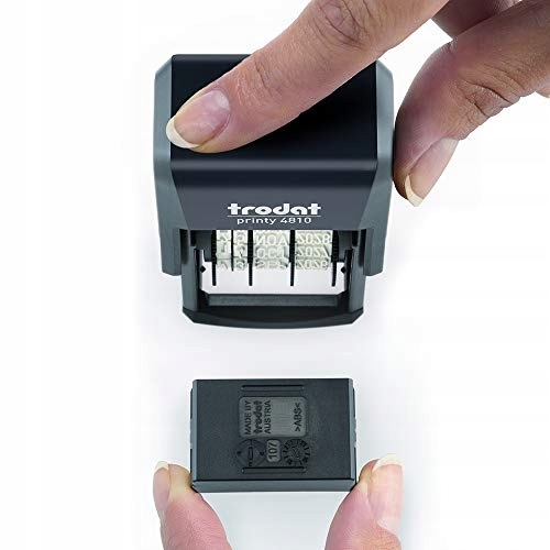 Datownik samotuszujący TRODAT Printy 4810 MA wersja cyfrowa 01-12-2035 Format daty cyfrowy