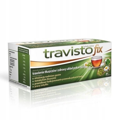 

Herbatka Ziołowa Travisto Trawienie Wzdęcia