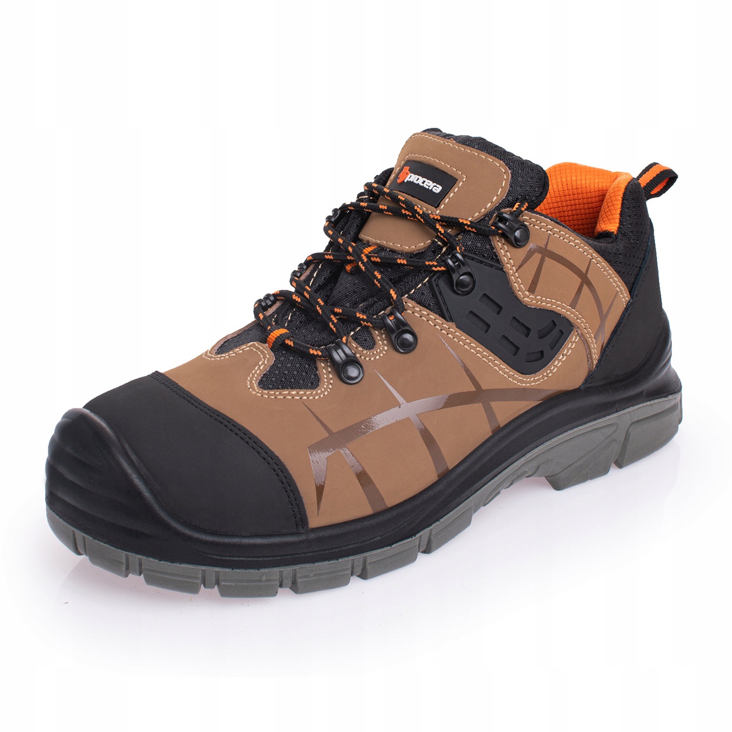 

Mocne Buty robocze męskie nubuk Marrone 44