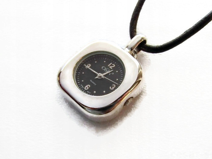 ZE SREBRA ELEGANCKI MARKOWY ZEGAREK WISIOR OSIN