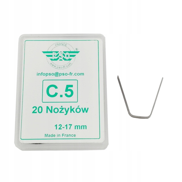 

Nożyki do nacinarki bieżnika Pso C-5 12-17 mm 1 op