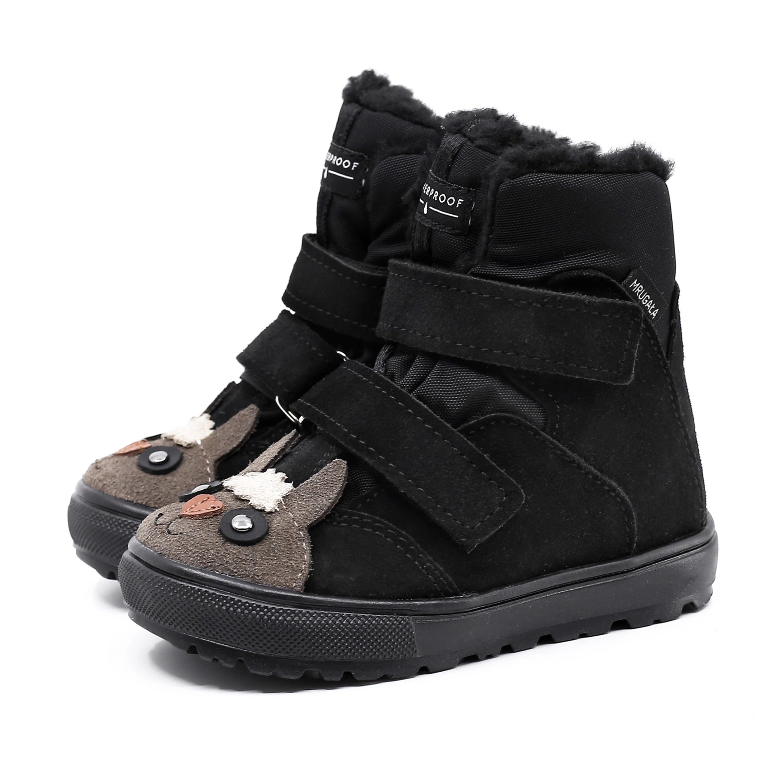 Mrugała trzewiki zimowe wodoodporne Mali alpaca black r. 29