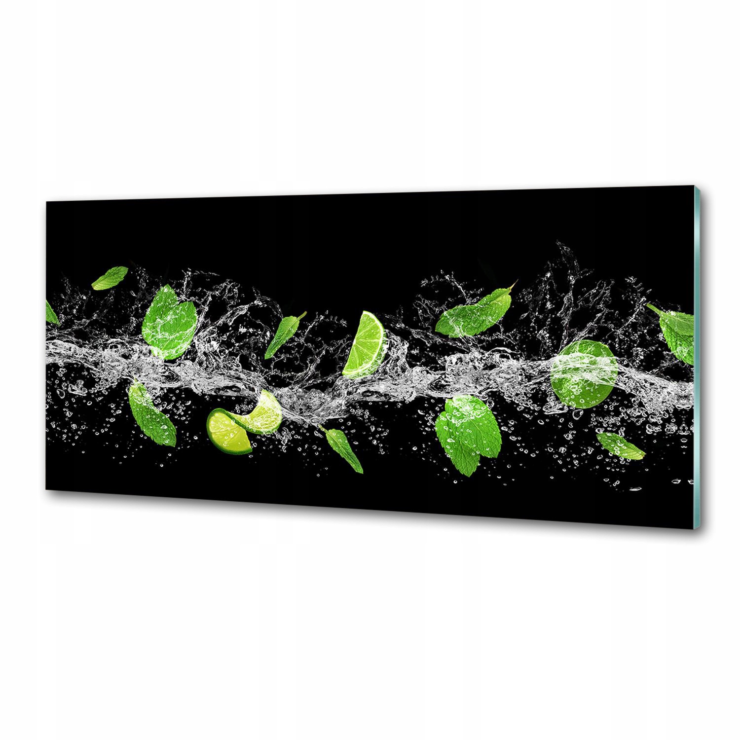 Panel do kuchyne Limetka s mätou 125 x 50 cm Lepidlo