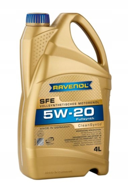 

Olej Ravenol Sfe 5W20 Cleansynto 4L
