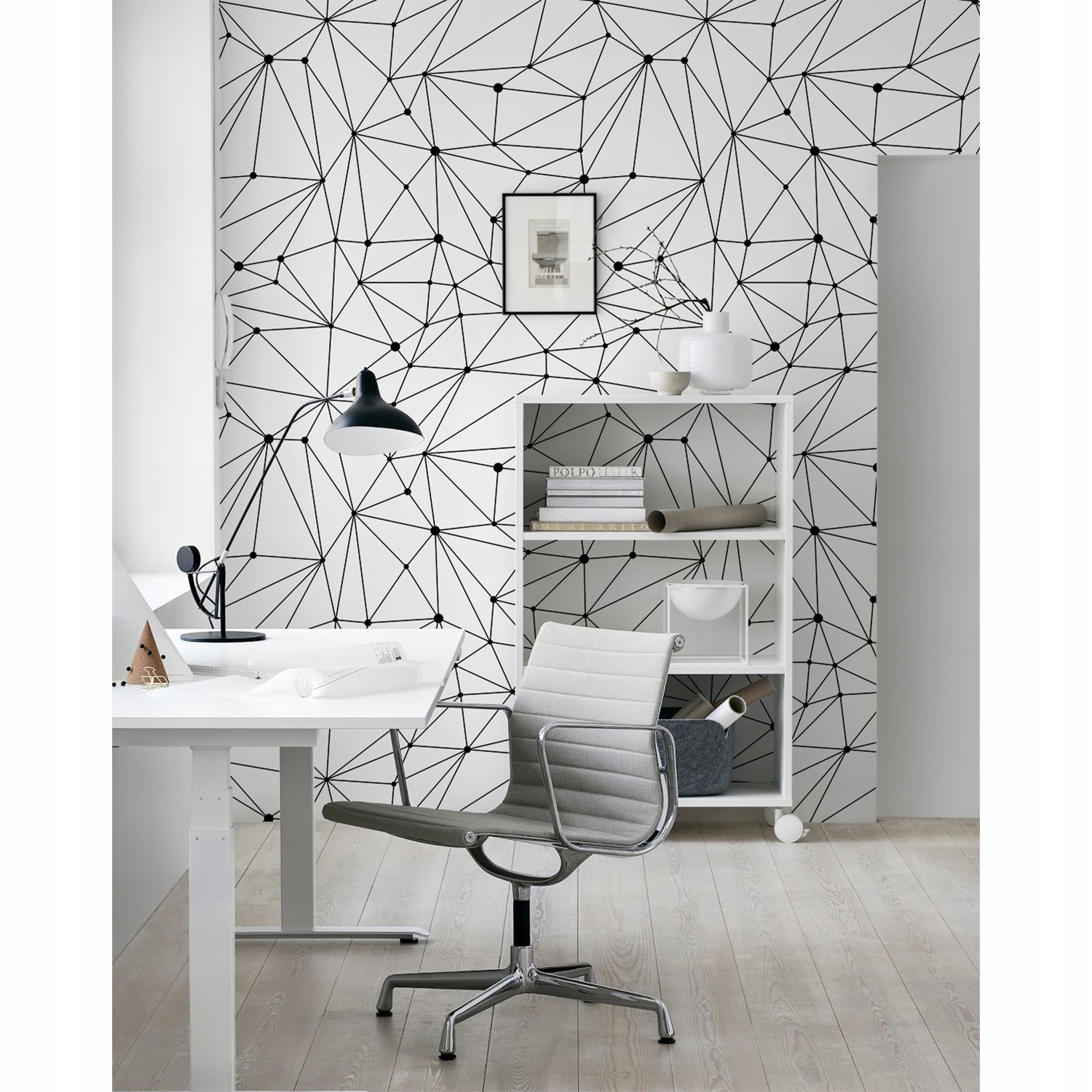 

Fototapeta Linie w konstelacji z kropkami 208x146