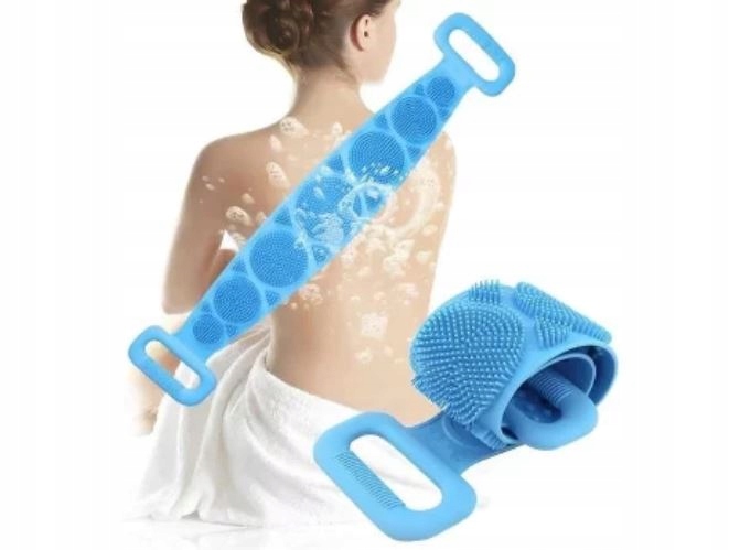 

Masażer Pas Myjka do pleców ciała szczotka silikon