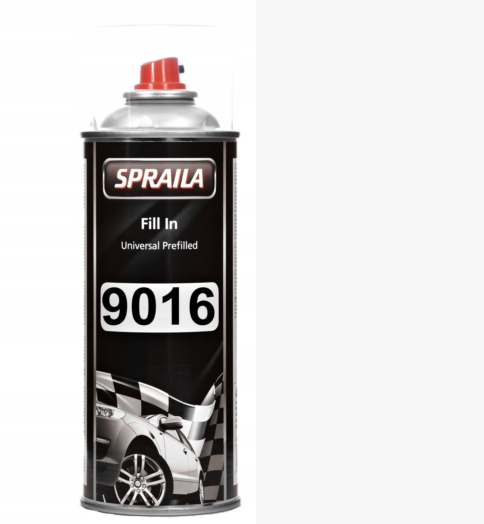 Lakier Nitro Ral 9016 Mat Biały Drogowy Farba Drewno Metal Spray 400ML