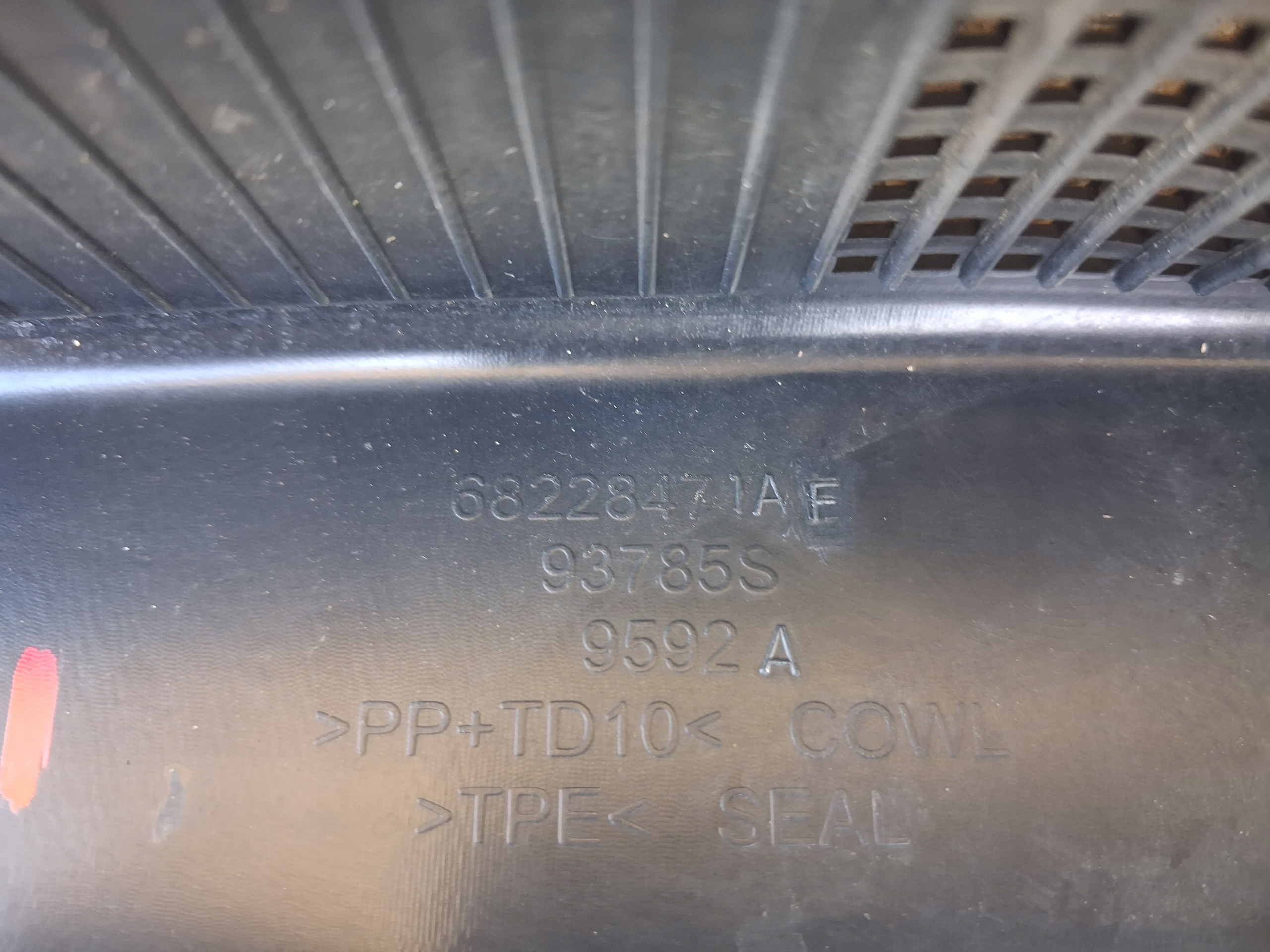 torpedo CHRYSLER PACIFICA 17- 68228471AE