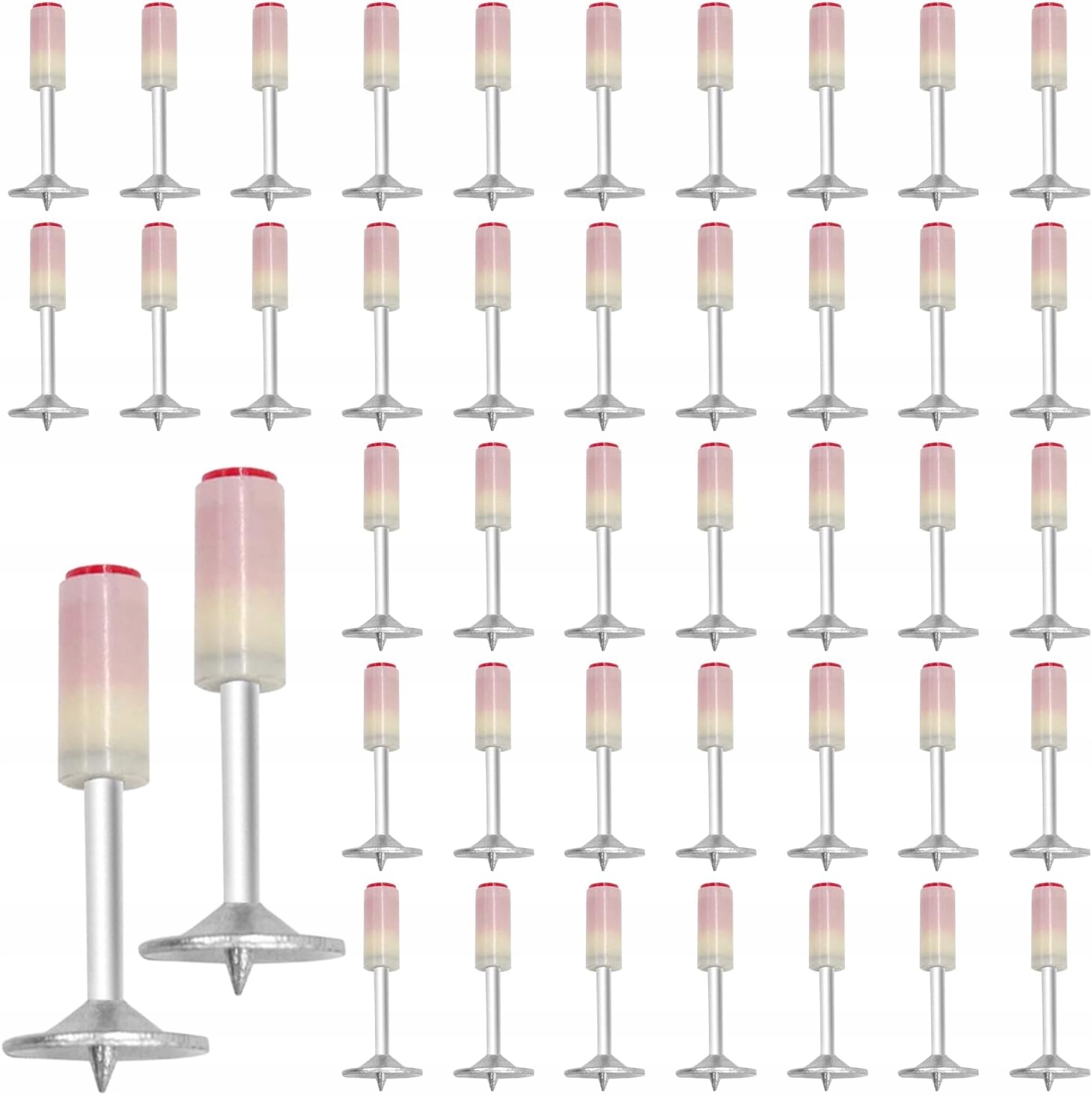 400 ks Hřebíky do pistole na betonu, kov, dřevo, hřebíkovačka