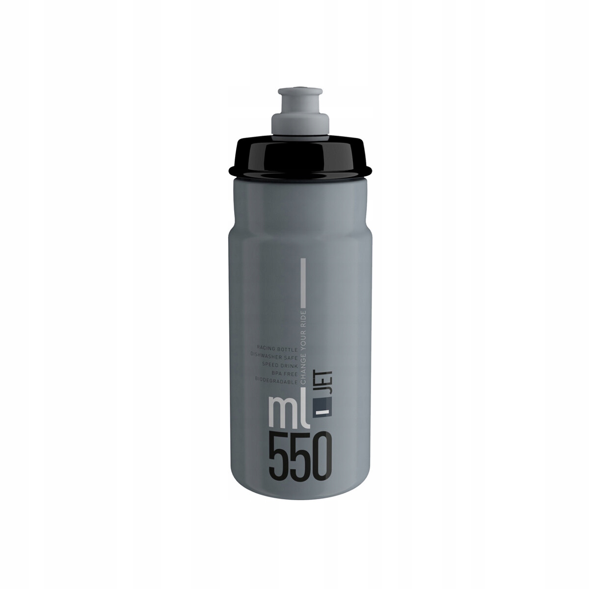 Bidon Elite Jet szary 550ml