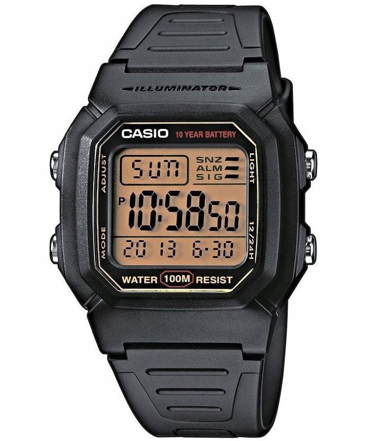 Zegarek męski Casio VINTAGE Digital Casio-W-800HG-9AVEF