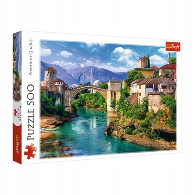 

Puzzle 500 elementów Stary most w Mostarze